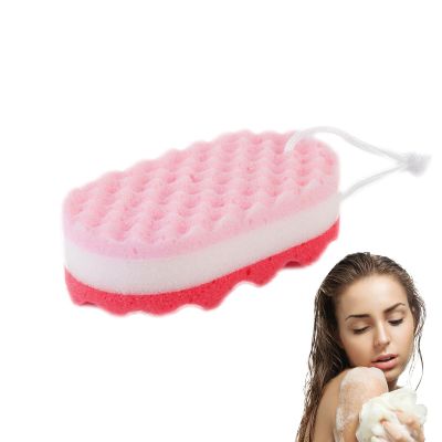 Maciun Three-Layer Bath Sponge for Toddlers