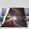 3D Galaxy Flannel Fleece Blanket, 130 x 150 cm view 1