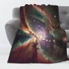 3D Galaxy Flannel Fleece Blanket, 130 x 150 cm view 2