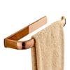 YILDEX Wall-Mounted Towel Holder, All Copper, Self-Adhesive, No Drilling, Rust-Resistant, for Bathroom and Kitchen, Rose Gold_D Anniversary Stabilize view 1