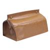 PU Leather Tissue Box Holder for Car and Hotel Room view 1