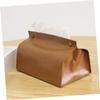 PU Leather Tissue Box Holder for Car and Hotel Room view 3