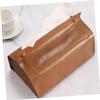 PU Leather Tissue Box Holder for Car and Hotel Room view 4