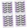 Beavorty 20 Pairs of False Eyelashes with Box, Reusable and Flexible view 1