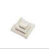 nanito Muslin Cloth 75 x 75 cm, Sand, 100% Cotton Double Gauze view 3