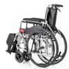 20"/22"/24" Wheelchair Rear Wheel Assembly with Bearings and Handrims, Solid Tires, Shock-Absorbing Spokes, 2-Pack (24 in) view 4