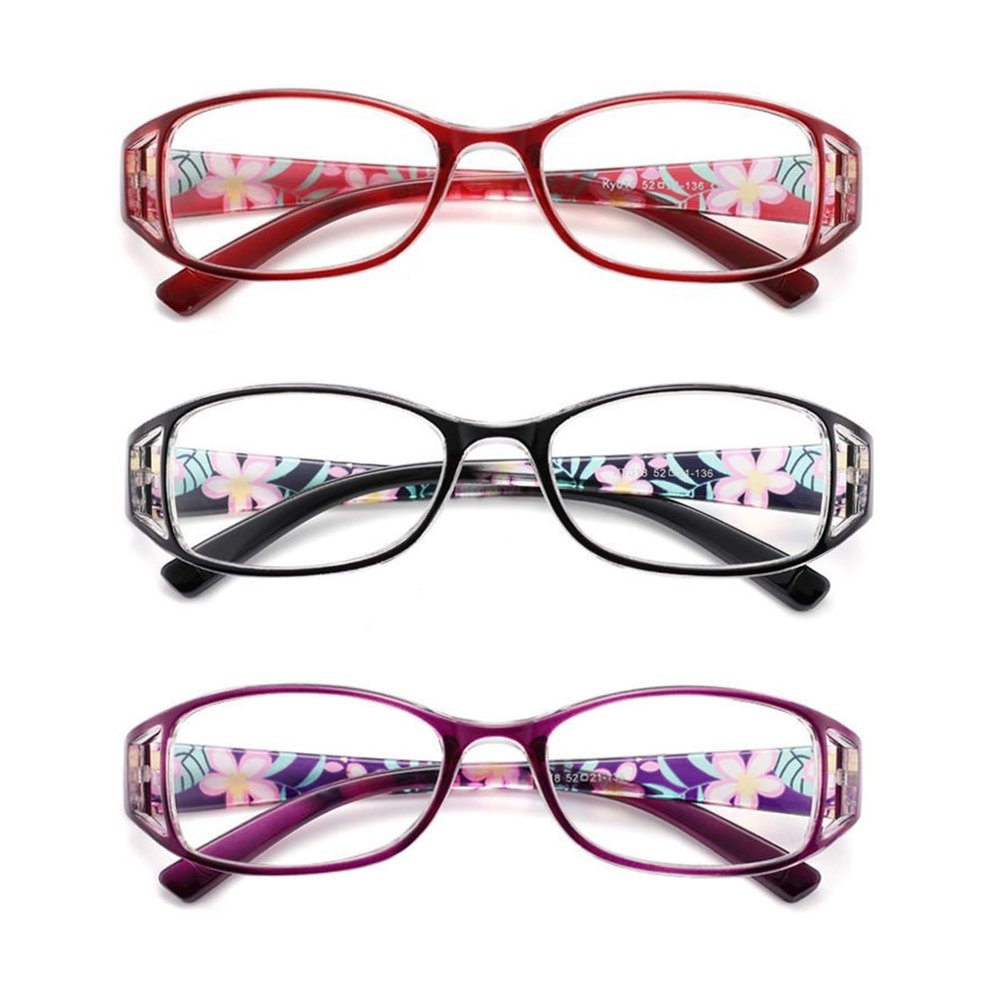 LILLIE 3 Pairs Fashion Reading Glasses