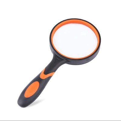 Magnifying Glass, Handheld Magnifier for Reading, Enlarging, and Appreciating Jewelry Details