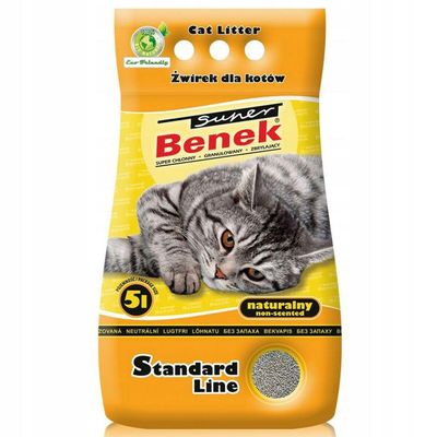 Super Benek Standard Natural Cat Litter 5 L