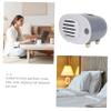 Decorative Radio-Shaped Tissue Box, PP and Wood, White view 4