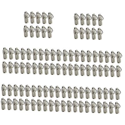 minkissy 100-Piece Silver Personalized Anti-Loss Dog ID Tag Decoration