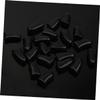 Beavorty 20 Pack Cat Nail Caps - Black Rubber view 3