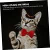 Angoily Elastic Halloween Pet Hat with Witch Style view 2
