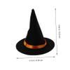 Angoily Elastic Halloween Pet Hat with Witch Style view 4