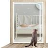Pet Screen Door with Zipper, Scratch-Resistant Mesh view 1