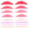 HAPINARY 8 Pairs Red Silicone Lash Lift Pads, Reusable, Skin-Friendly, Shape-Retaining view 1