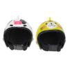minkissy 2 Sets Chicken Helmets for Pet Birds, Outdoor Use, 2 Pieces per Set view 1