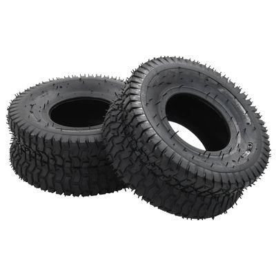 CBLDF 4-Piece Wheelbarrow Tire and Inner Tube Set 15x6.00-6 4PR Rubber