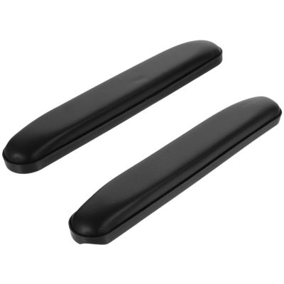 JECOMPRIS 2-Piece Black Wheelchair Armrest Pads