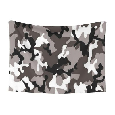 BUULOO Reversible Pet Fleece Blanket, Black, Gray, White Camouflage, Various Sizes