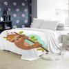 AKATIE Cozy Blanket 150 x 200 cm, Cartoon Sloth, Flannel, 3D Print, Super-Soft Microfiber Sofa Throw view 3