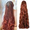 French Curls Braiding Hair, 24 Inch, 8 Packs, Pre-Stretched Loose Wave Synthetic Hair with Bouncy Spanish Curly Ends (350#) view 1