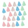 Housoutil 3-Piece Latex Makeup Sponges, Triangular Shape, Reusable for Liquid and Cream Foundation, Easy to Clean, Wet or Dry Use view 1