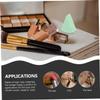 Housoutil 3-Piece Latex Makeup Sponges, Triangular Shape, Reusable for Liquid and Cream Foundation, Easy to Clean, Wet or Dry Use view 3