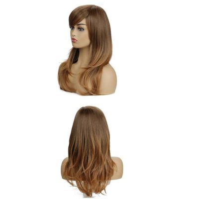 DOITOOL Long Brown Women's Wig with Natural Look