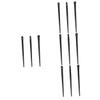 minkissy 4 Sets Dual-Use Eye Makeup Brush Set, Eyeliner & Eyebrow Brushes, 3 Pieces per Set view 1