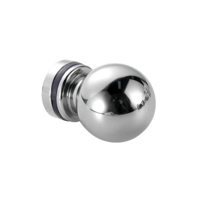 IXITAB Bathroom Glass Door Handles for Shower Enclosures, Small Round Single-Hole Pull Handles, Replacement Round Pull Knobs