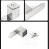 IXITAB Replacement Glass Door Handle, Push-Pull Shower Door Knob, Bathroom Door Knob for Interior/Exterior Doors view 3