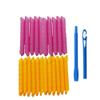 10-Piece Heatless Curlers, No-Heat Spiral Curling Rods for Sleeping, Soft Waves (45 cm, 20 pcs) view 1