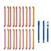 10-Piece Heatless Curlers, 65 cm, Soft Spiral Curling Rods for Sleeping and Hair Styling view 1