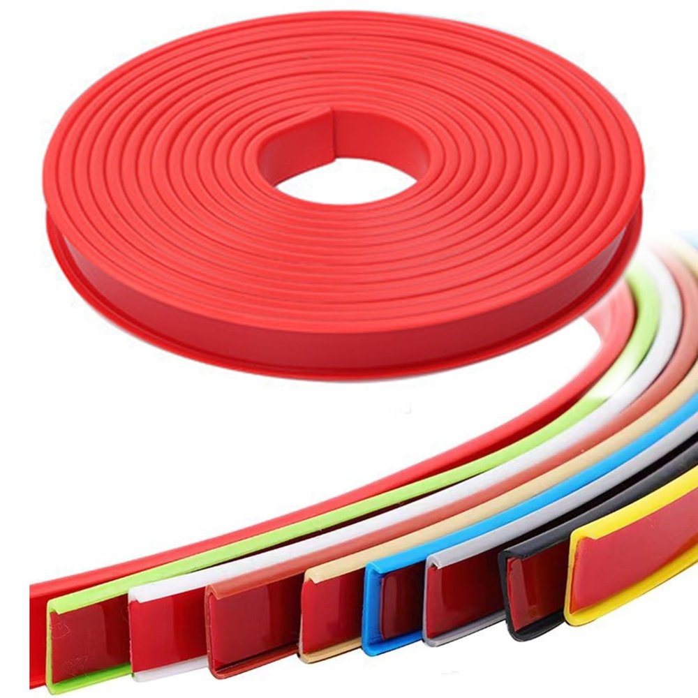 BLUEZY 5 m Self-Adhesive Edge Banding, TPE Edge Protector, 14 mm