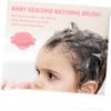 JECOMPRIS 2-Piece Silicone Baby Hair and Scalp Massage Brush Set view 3