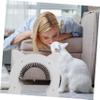 Beavorty Cat Door with Brush Design for Pets view 3