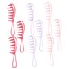 Housoutil 9-Piece Plastic Hair Comb Set with Wide Teeth for Curly Hair, for Men and Women view 1