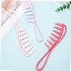 Housoutil 9-Piece Plastic Hair Comb Set with Wide Teeth for Curly Hair, for Men and Women view 3
