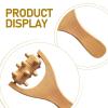 BCOATH 4-Piece Wooden Massage Tool Set, Multifunctional Roller for Back, Neck, Feet and Legs view 3