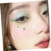 Angoily 12-Sheet Self-Adhesive Face Gems and Glitter Rhinestones view 3