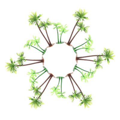 OATIPHO 12-Piece Artificial Coconut Tree Set