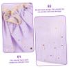 Angoily Reusable Shower Caps for Women, Double PE Layer, 3-Pack view 4