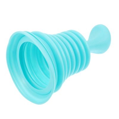 Blue Toilet Plunger with Suction Cup Design, Plastic