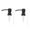 Replacement Pump, Black Stainless Steel, 2-Pack view 1