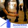 Horseshoe Care Bottle with Brush view 2
