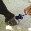 Horseshoe Care Bottle with Brush view 3