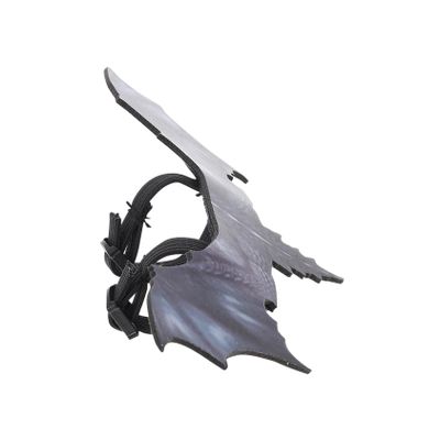 BUGUUYO Creative Wing-Shaped Leather Reptile Harness, Lightweight and Adjustable for Geckos and Reptiles