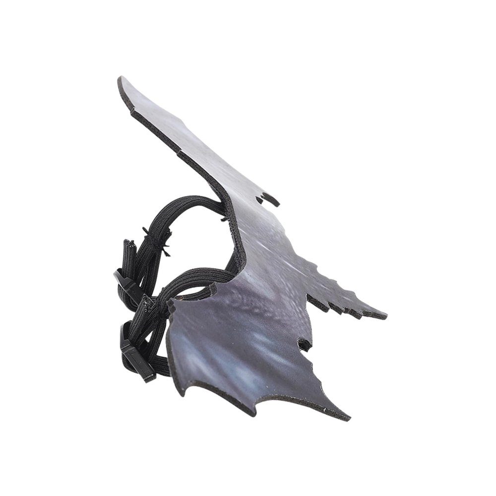 BUGUUYO Creative Wing-Shaped Leather Reptile Harness, Lightweight and Adjustable for Geckos and Reptiles