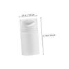 Housoutil 6-Pack 50 ml Refillable Airless Pump Bottles for Travel view 3